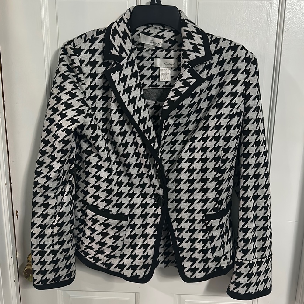 Spiegel 2 piece blazer and tank set Sz 8 vintage